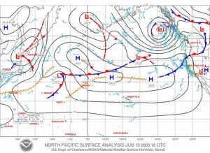 North Pacific Surface Analysis