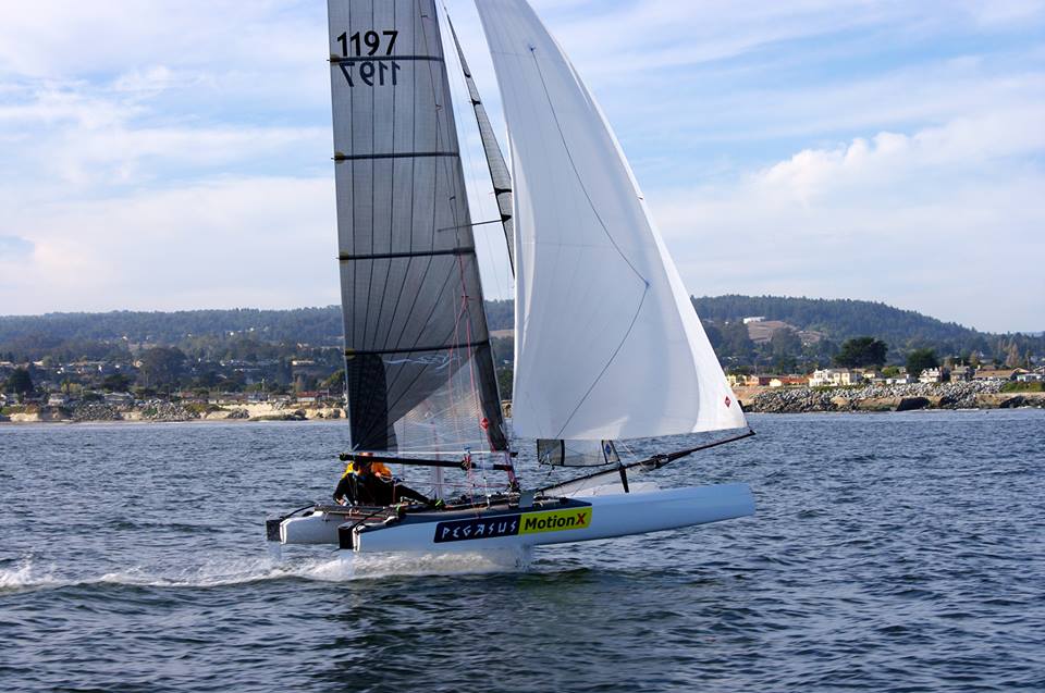 MotionX Foiling Catamaran